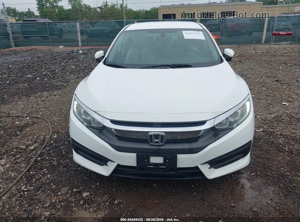 19XFC2F57JE020478 2018 HONDA CIVIC White ხელსაწყოთა პანელის ხედი