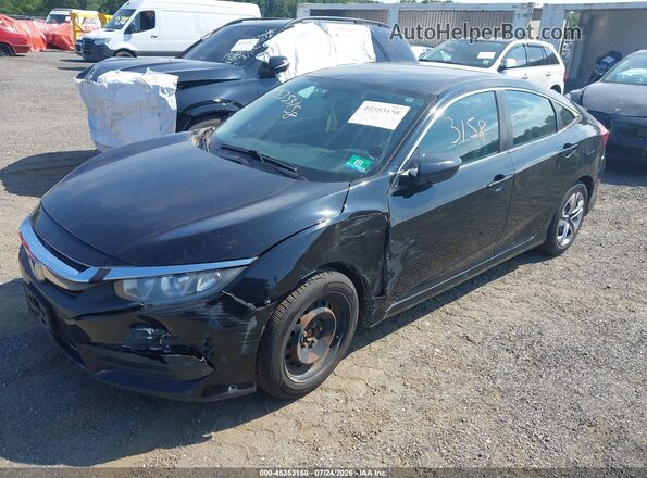 19XFC2F58GE017050 2016 HONDA CIVIC Black Vista tres cuartos delantera izquierda