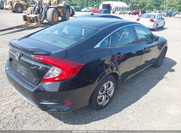 19XFC2F58GE017050 2016 HONDA CIVIC Black Trasero derecho