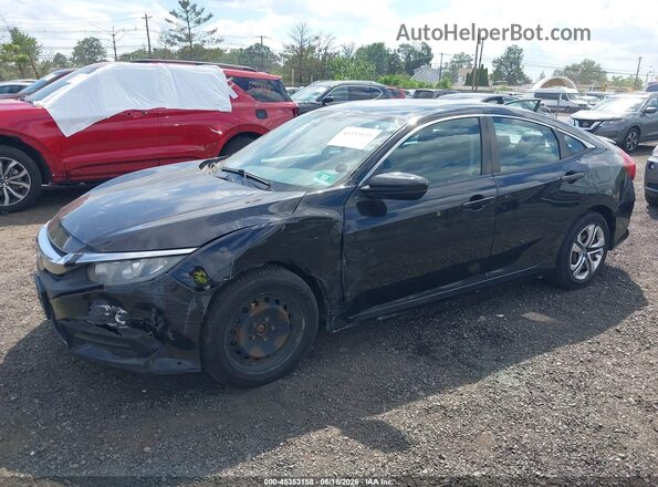 19XFC2F58GE017050 2016 HONDA CIVIC Black Vista frontal