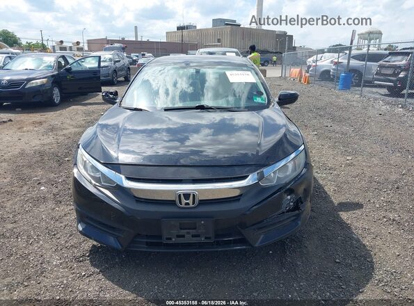 19XFC2F58GE017050 2016 HONDA CIVIC Black Vista del cuadro de instrumentos