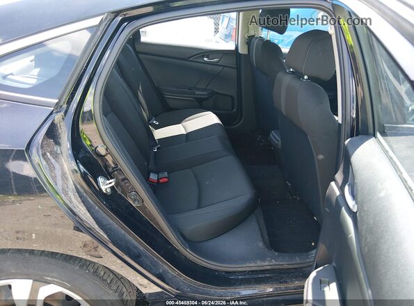 19XFC2F58GE021907 2016 HONDA CIVIC Black VIN sticker view