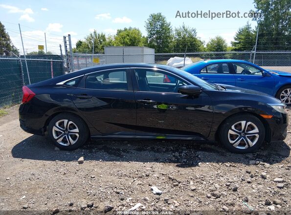 19XFC2F58GE021907 2016 HONDA CIVIC Black Rear interior view