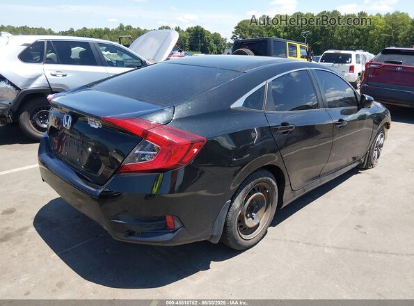 19XFC2F58GE035385 2016 HONDA CIVIC Black Tył prawy