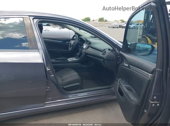 19XFC2F58GE077619 2016 HONDA CIVIC Gray Вид салону спереду