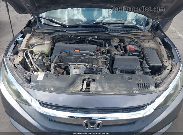 19XFC2F58GE077619 2016 HONDA CIVIC Gray Вид ззаду