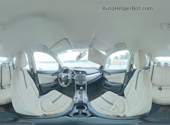 19XFC2F58GE088233 2016 HONDA CIVIC White VIN კოდის სტიკერის ხედი