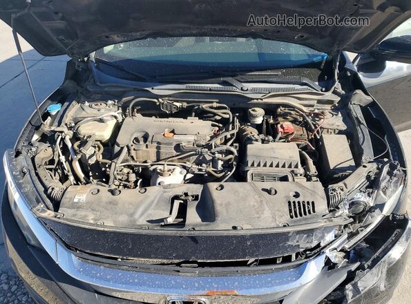 19XFC2F58GE095344 2016 HONDA CIVIC Black Вид задньої частини салону