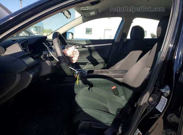 19XFC2F58GE095344 2016 HONDA CIVIC Black Вид салону спереду