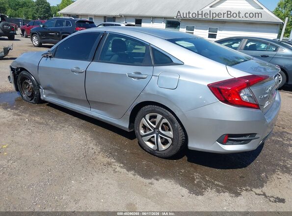 19XFC2F58GE206538 2016 HONDA CIVIC Silver Tył lewy