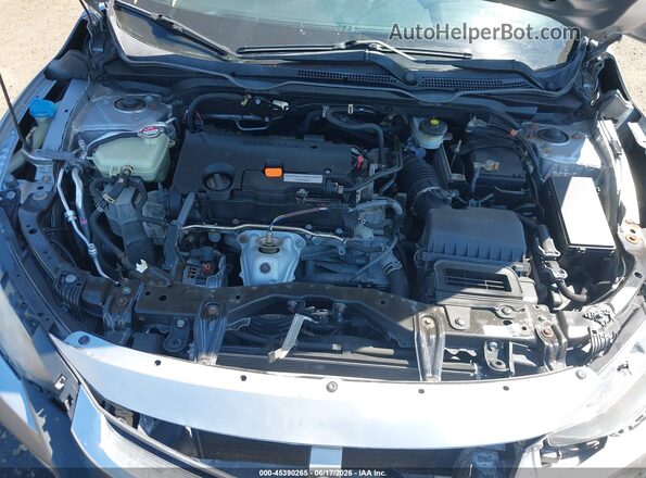19XFC2F58GE206538 2016 HONDA CIVIC Silver Widok z tyłu