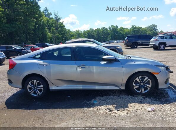 19XFC2F58GE206538 2016 HONDA CIVIC Silver Widok zestawu wskaźników