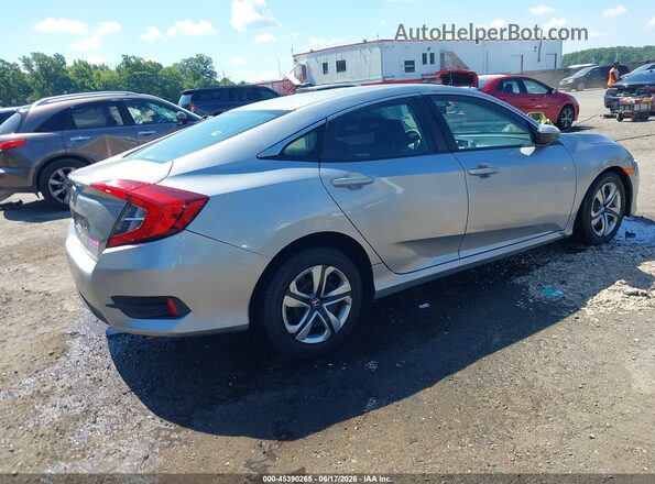 19XFC2F58GE206538 2016 HONDA CIVIC Silver Tył prawy