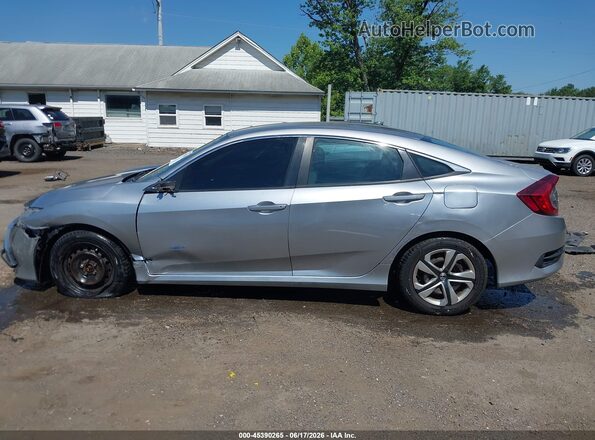 19XFC2F58GE206538 2016 HONDA CIVIC Silver Widok wnętrza z tyłu