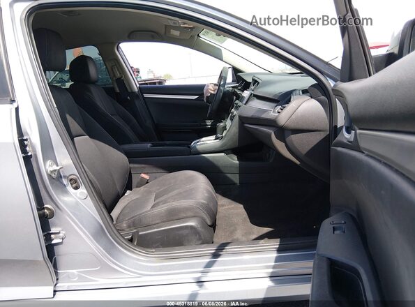 19XFC2F58GE214459 2016 HONDA CIVIC Silver Widok wnętrza z przodu