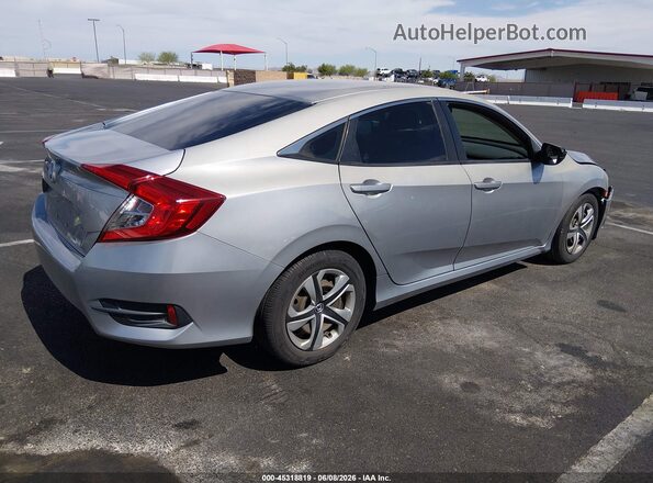 19XFC2F58GE214459 2016 HONDA CIVIC Silver Tył prawy