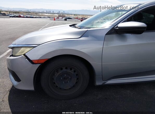 19XFC2F58GE214459 2016 HONDA CIVIC Silver Widok z przodu
