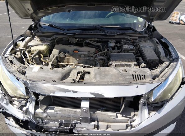 19XFC2F58GE214459 2016 HONDA CIVIC Silver Widok z tyłu