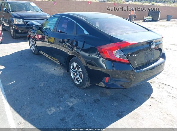 19XFC2F58GE217099 2016 HONDA CIVIC Black Задня ліва чверть