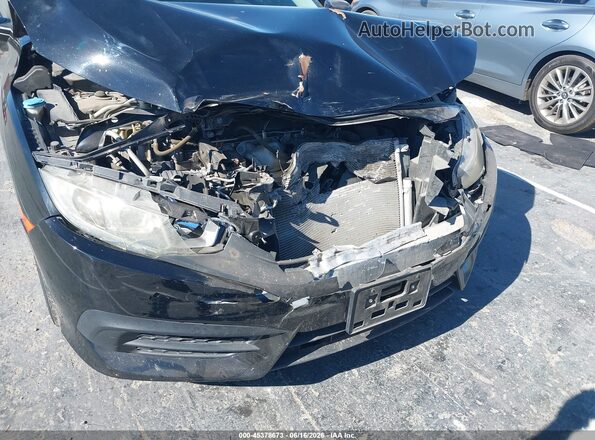19XFC2F58GE217099 2016 HONDA CIVIC Black Вид спереду