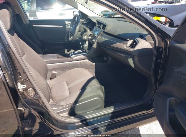 19XFC2F58GE217099 2016 HONDA CIVIC Black Вид салону спереду