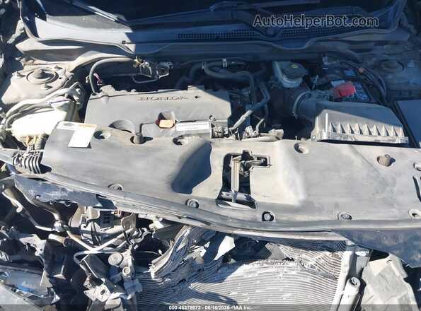 19XFC2F58GE217099 2016 HONDA CIVIC Black Вид ззаду