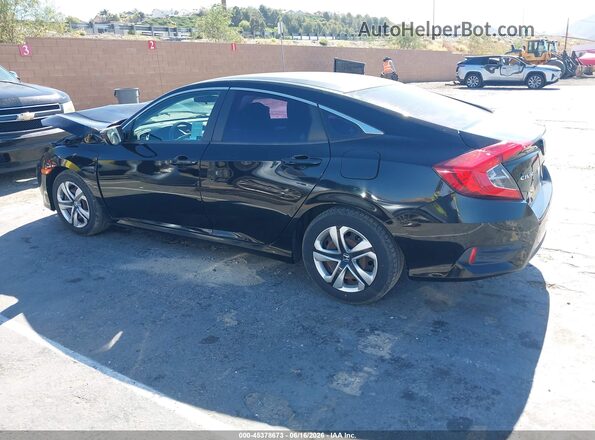 19XFC2F58GE217099 2016 HONDA CIVIC Black Панорамний вид салону 360°