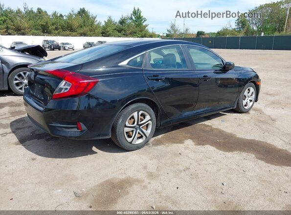 19XFC2F58HE070378 2017 HONDA CIVIC Black Задня права чверть