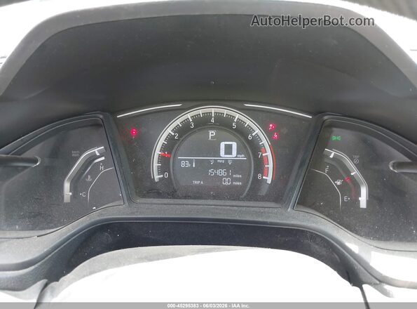 19XFC2F58HE070378 2017 HONDA CIVIC Black Вид задніх сидінь