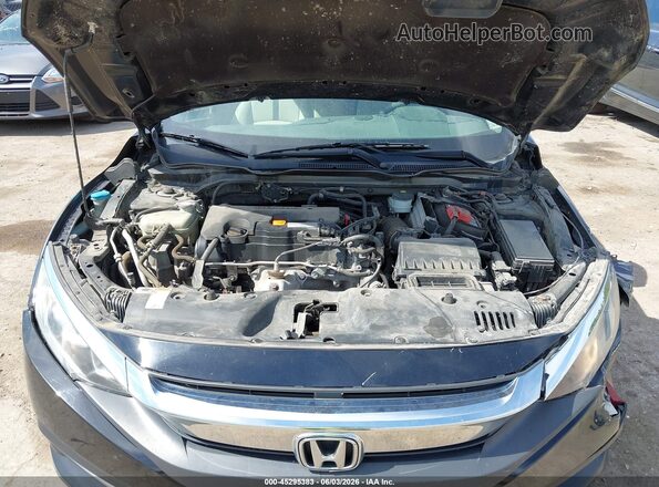 19XFC2F58HE070378 2017 HONDA CIVIC Black Вид ззаду