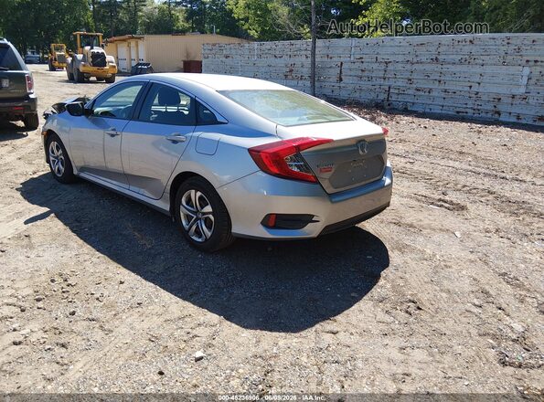 19XFC2F58HE216228 2017 HONDA CIVIC Silver Հետևի ձախ
