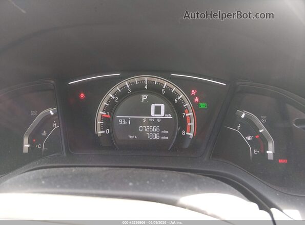 19XFC2F58HE216228 2017 HONDA CIVIC Silver Հետևի նստատեղերի տեսք