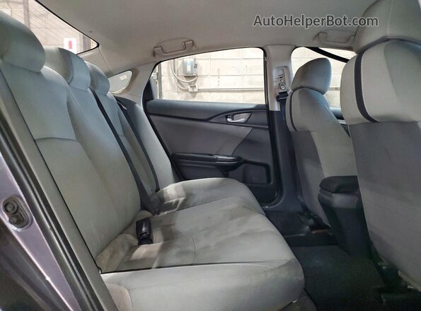 19XFC2F58HE224815 2017 HONDA CIVIC Gray Հետևի նստատեղերի տեսք
