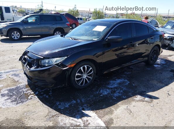 19XFC2F59GE011080 2016 HONDA CIVIC Purple Առջևի ձախ երեք քառորդ տեսարան