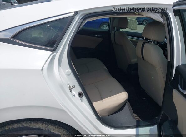 19XFC2F59GE012858 2016 HONDA CIVIC White Вид наклейки з VIN-кодом