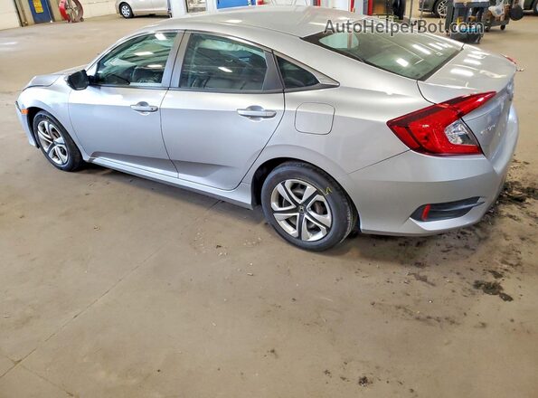 19XFC2F59GE016389 2016 HONDA CIVIC Серебряный Задняя левая четверть