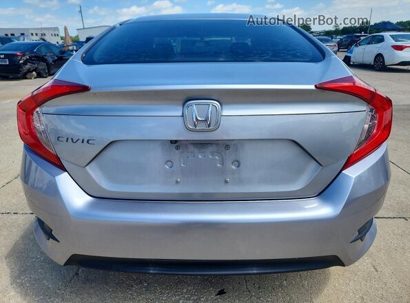 19XFC2F59GE021396 2016 HONDA CIVIC Silver უკანა ხედი