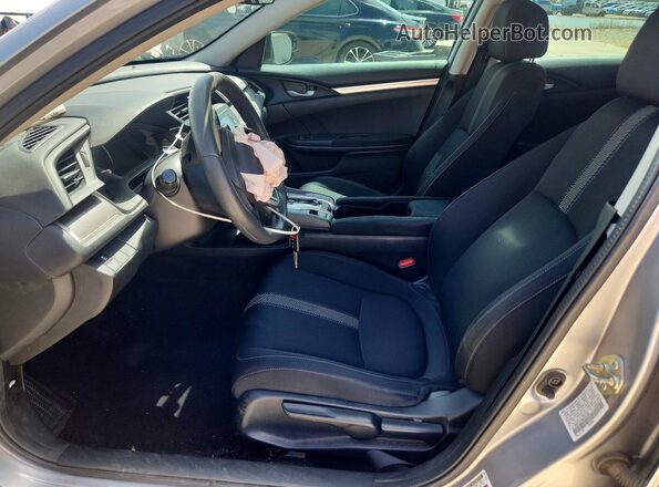 19XFC2F59GE021396 2016 HONDA CIVIC Silver წინა სალონის ხედი