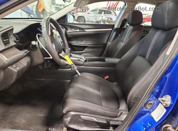 19XFC2F59GE065432 2016 HONDA CIVIC Синий Вид салона спереди