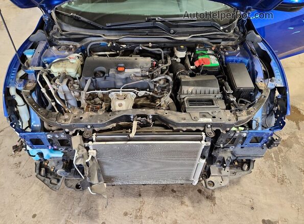 19XFC2F59GE065432 2016 HONDA CIVIC Синий Вид задней части салона