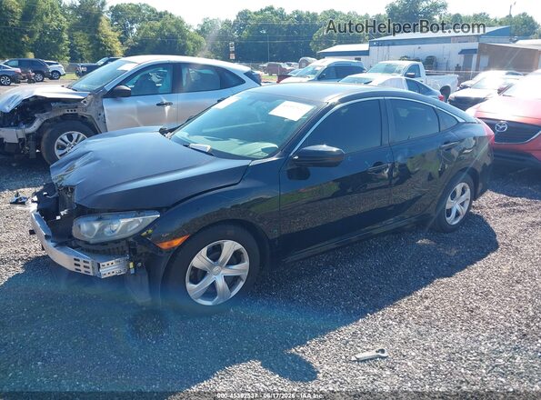19XFC2F59GE074292 2016 HONDA CIVIC Black Front left