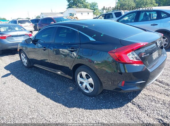 19XFC2F59GE074292 2016 HONDA CIVIC Black Rear left