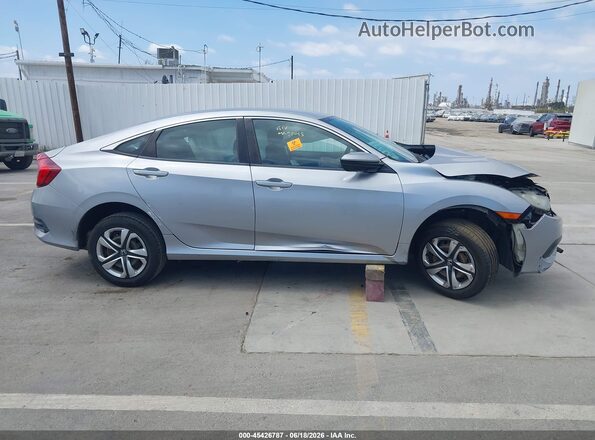 19XFC2F59HE223849 2017 HONDA CIVIC Silver Vista interior trasera