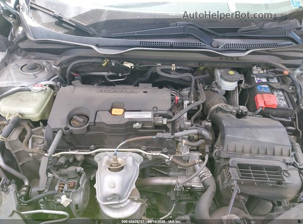 19XFC2F59HE223849 2017 HONDA CIVIC Silver Vista trasera