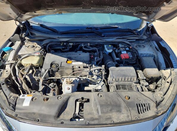 19XFC2F5XGE026056 2016 HONDA CIVIC Silver Widok wnętrza z tyłu
