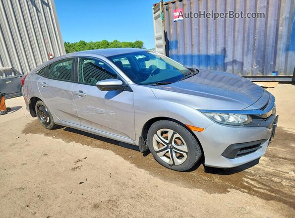 19XFC2F5XGE026056 2016 HONDA CIVIC Silver Przód prawy