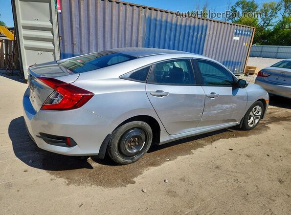 19XFC2F5XGE026056 2016 HONDA CIVIC Silver Tył prawy
