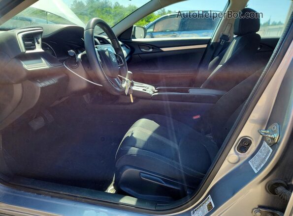 19XFC2F5XGE026056 2016 HONDA CIVIC Silver Widok wnętrza z przodu