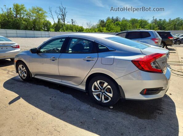 19XFC2F5XGE026056 2016 HONDA CIVIC Silver Tył lewy