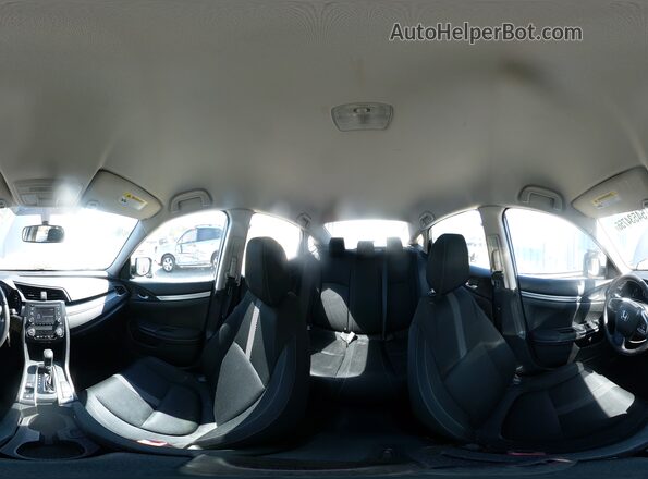 19XFC2F5XGE026056 2016 HONDA CIVIC Silver Widok naklejki z numerem VIN